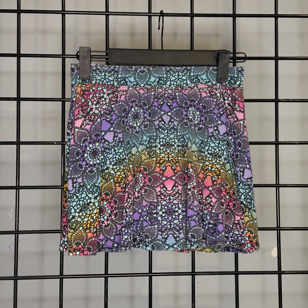 Place Multicolor Lace Pencil Skirt